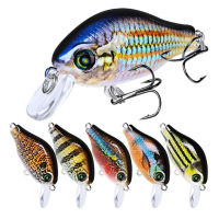 1Pcs 52mm 8.5g Crank Fishing Lure Wobblers ลอยพลาสติกประดิษฐ์ Hard เหยื่อปลาเทราท์ Crankbait Bass Pike ญี่ปุ่นตกปลา-Luqiande