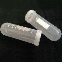 【YF】♛✶  50Pcs/Lot 100ml Plastic Centrifuge Tube Round Bottom with Screw Cover