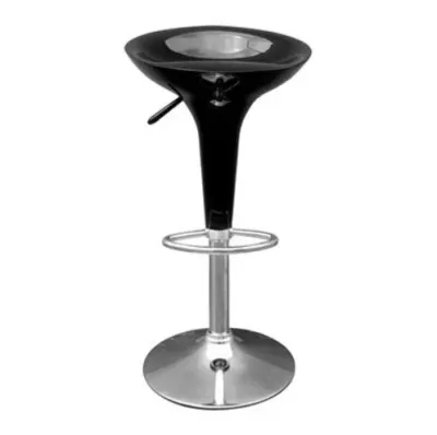 Adjustable bar stool size 45 x 35 x 55-75 cm.