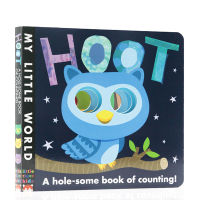 200-100 original English picture book my little world my little world series hoot a hole some book of counting