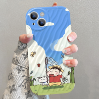 เคสสำหรับ OPPO Reno8T 5G A78 5G Reno7z 5G Reno8z 5G Reno5 Reno5PRO Reno6 5G Reno7PRO Reno8 5G A16/A16S A77 5G/A77S A3s/A5 F11/A9 A5 2020/A9 2020 A53 2020/A33 2020 มังงะการ์ตูนน่ารัก Xiaoxin ป้องกันการหล่นเคสโทรศัพท์