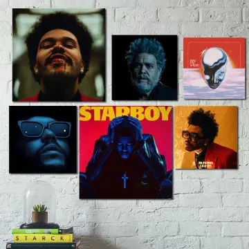 The Weeknd Starboy Album Cover Poster Print, the Weeknd Poster, Starboy  Album Poster, Poster Wall Art, Album Print 