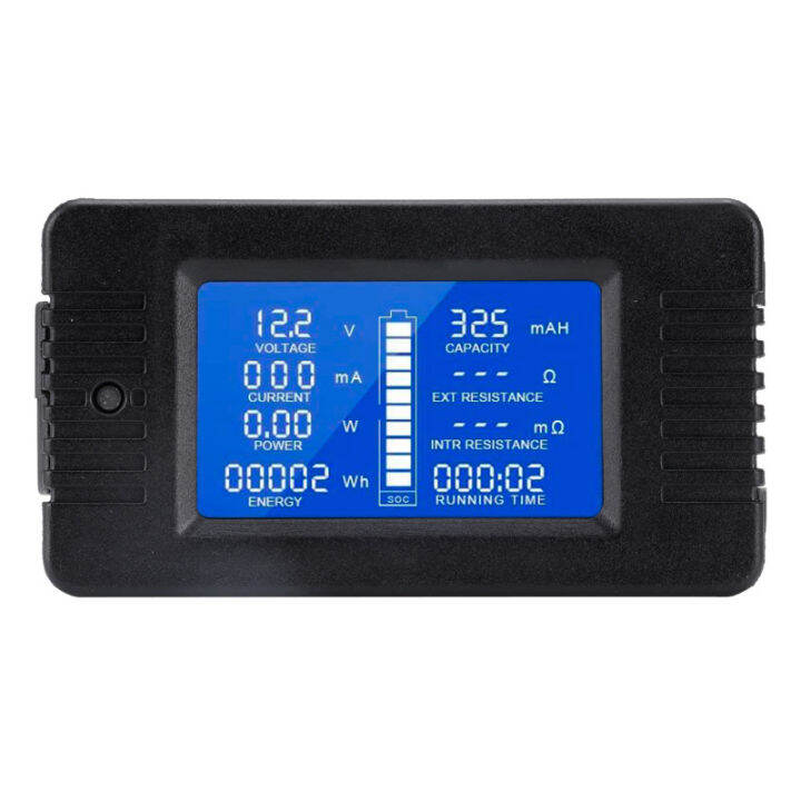 DC Battery Monitor Meter,LCD Display DC Battery Monitor Meter 0200V