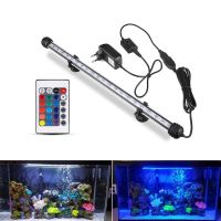 ∏▼♤ Aquarium LED Bar Light Waterproof Fish Tank Light 19/29/39/49CM Underwater Aquario Lamp Aquariums Decor Lighting 220V