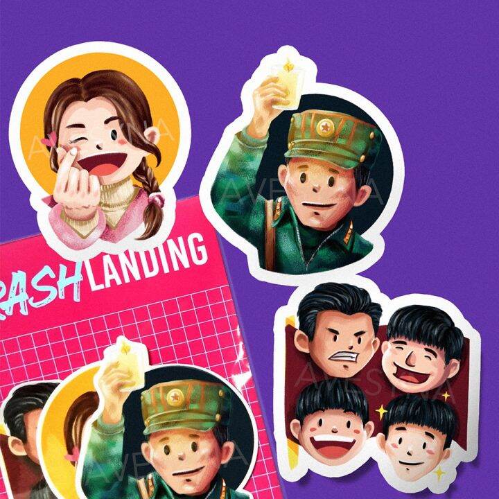 m2;Crash Landing on You sticker set Lazada PH