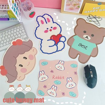 （SPOT EXPRESS） KawaiiPadGamer Table Mat Coaster InsStrawberryMouse Mat Cute Student SuppliesTable Mat