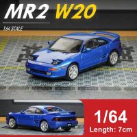 รถของเล่นรถขนาด1/64หุ่นอัลลอย W20 MR2ของโตโยต้าขนาดมอเตอร์ไซค์เด็กรถยนต์ของเล่นสำหรับเด็กหัดเดินเด็กของขวัญวันเกิด