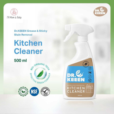 Dr.KEEEN น้ำยาทำความสะอาดครัว Grease&amp;Sticky Stain Removal Kitchen Cleaner500ml