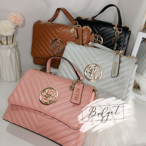 guess blakely quilted shoulder bag Lazada PH