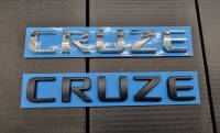 โลโก้ เชฟโรเลต ครูซ ตัวหนังสือติดด้านหลัง ขนาด 15 * 2.2 cm 2013 Chevrolet Cruze letter logog for rear trunk