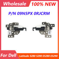 New Original Metal LCD Hinges For Latitude E5280 5280 E5290 5290 Laptop 09N5PX 0RJCRM 9N5PX RJCRM