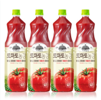 เครื่องดื่มเกาหลี  รสมะเขือเทศ 1.5 ลิตร  กายาฟาร์ม  Gaya FarmTomatoes가야농장 토마토 1.5L ขวดใหญ่ เครื่องดื่มผลไม้แท้ สูตรเข้มข้น