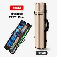 Fishing Rod Bag ABS Lengthened Fishing Gear Bag Big Capacity Widening 3 Layers Storage Fishing Bag Fishing Accessories XA701G