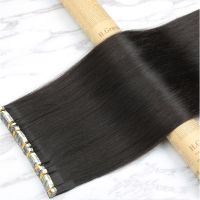 GN 30cm - 70cm 20pcs/dozen long remy 100% virgin human hair PU tape extention ppd