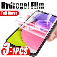 1-3 PCS Gel Film For Samsung Galaxy A03S A02S A12 A21S A22 A32 A52 A52S Screen Hydrogel Film A 03S 02S 52 22 32 Safety Soft Film