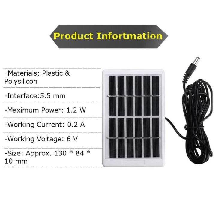 6v-1-2w-solar-panel-polycrystalline-solar-cell-module-durdable-waterproof-charger-emergency-light-camping