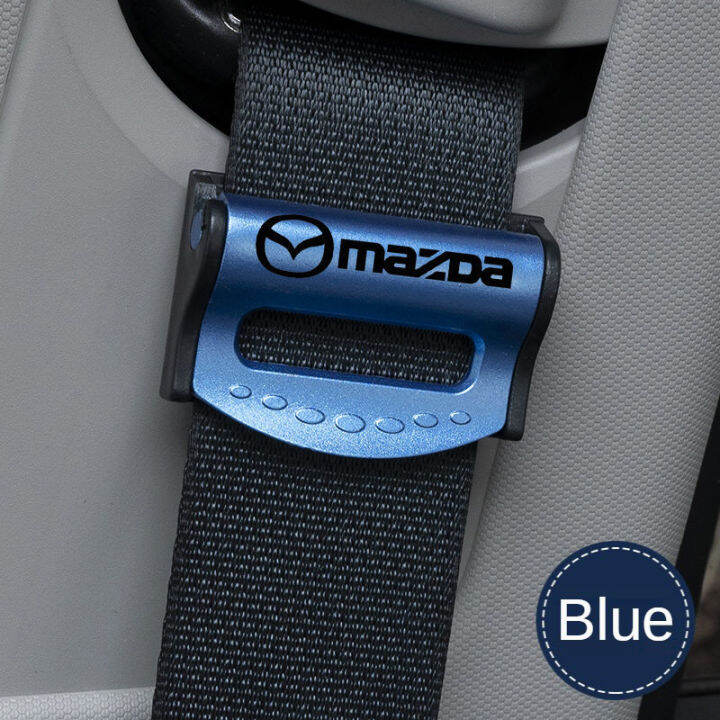 Car Seat Belts Clips Safety Adjustable Auto Stopper Buckle Plastic Clip for Mazda CX30 CX8