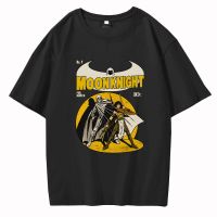 Moon Knight Retro The 90S Men T Shirt 100 Cotton Marc Spector Khonsu Classic Tshirt Short Gildan Spot 100% Cotton