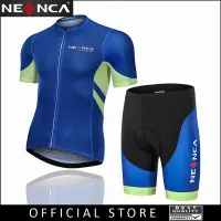 NEENCA Women S Cycling Jersey Set Short Sleeve Cycling 4D Padded Shorts Quick-Drying Cycling Suit Bicycle Riding Clothes Cycle Wea With 3 Rear Pockets-Moisture Wicking, Breathable, Quick Dry Biking Shirt