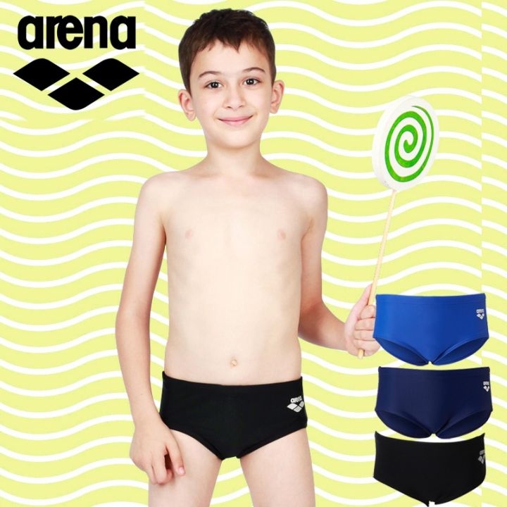 arena-children-s-boys-s-triangle-กางเกงว่ายน้ำสูงทนทานกันคลอรีนว่ายน้ำชุดว่ายน้ำกางเกงว่ายน้ำ