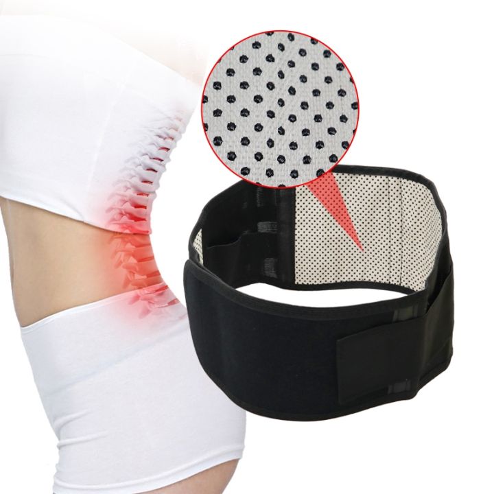 adjustable-waist-heating-magnetic-back-support-lumbar-brace-massage-band-tools