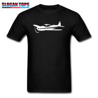 Aircraft Tees Tshirt Men Simple Plane Designer T Shirt High Street Minimalist Tshirt Cotton Black Clothes