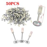 50PCS 16/20/25mm Round Steel Nails for Steel Nails Gun DIY Home Manual Power Tool Wall Anchor Wire Slotting for 7.3mm Gun