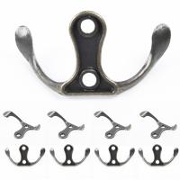 【JH】 10 Pcs Storage Rack Wall Hooks Coats Hat Hanger Keys Mounted Hanging Accessories