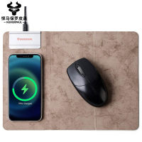 ZZOOI High Tech Multi Color Foldable Wireless Charging Mouse Pad Multifunctional Luminous Logo Mouse Pad