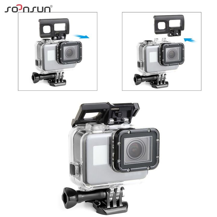 soonsun-อะไหล่คลิปหนีบสลักล็อคหัวเข็มขัด2ชิ้นสำหรับ-gopro-hero-7-6-5กรอบสีดำและชุดซุปเปอร์