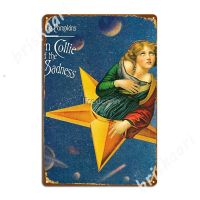 Mellon Collie และ Infinite Sadness 2021 Nyimakgan Metal Logo คลับบาร์ออกแบบผนังถ้ำสัญญาณดีบุก