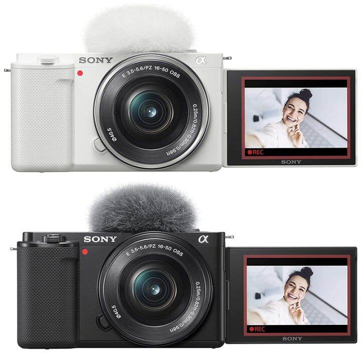 Sony ZV-E10 Mirrorless Camera (Body Only, Black,White) | Lazada PH