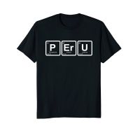 MenS Fashion 2019 Summe Hip Pop Funny T-Shirt Summer Tee Shirt Homme Peru Shirt - Peru Chemical Elements Casual Tops Tshirts XS-4XL-5XL-6XL