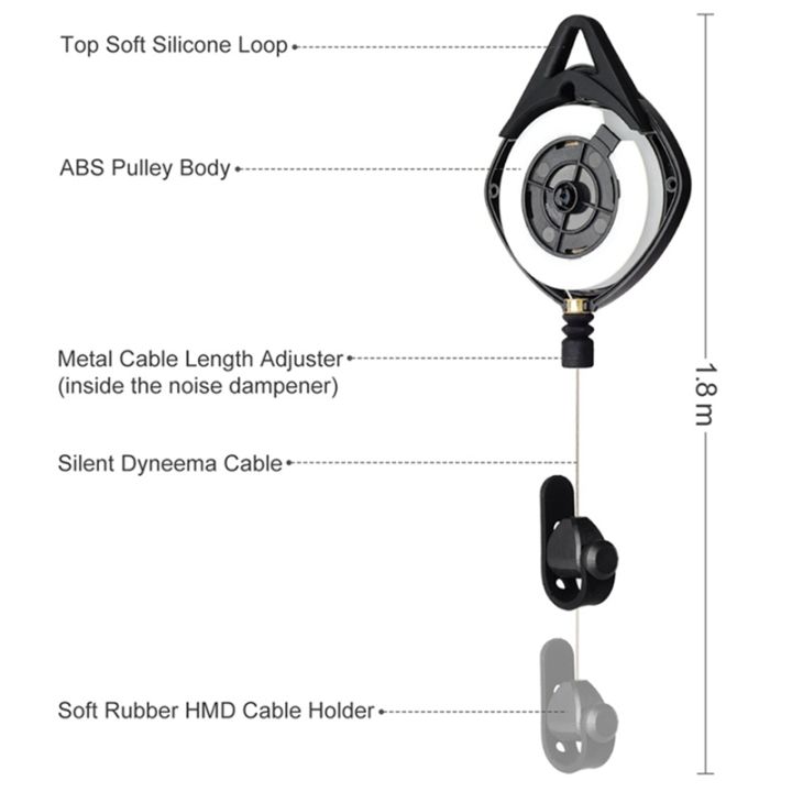 vr-headset-cable-management-system-for-oculus-vr-retractable-ceiling-pulley-system-virtual-reality-accessories