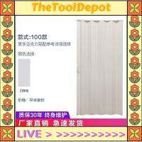 TheToolDepot PVC Yinghui ประตูพับสำหรับผู้ชายพาร์ทิชันบานเลื่อนประตูบานเลื่อนเปิดในร่มระเบียงห้องน้ำโรงงานร้านค้า