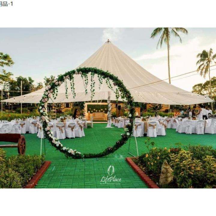 TMS Parachute Tent WATERPROOF High Quality Fabric (58 feet diameter