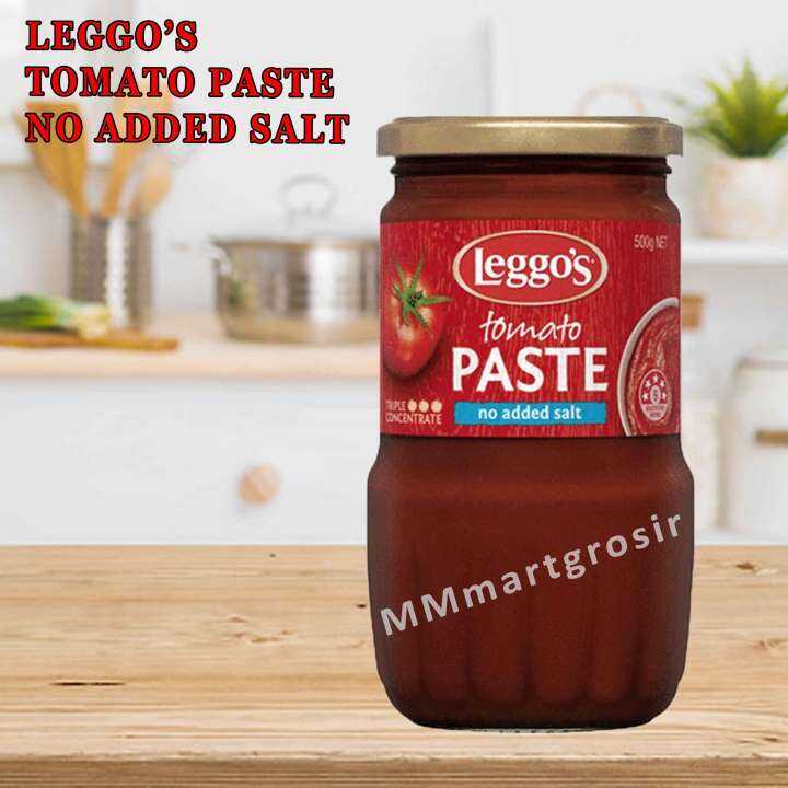 LEGGOS TOMATO PASTE NO ADDED SALT 500g Lazada Indonesia