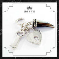 [SETTE] Lucky In Love Charm For Pendant/Bracelet Silver 925 Rhodium Plated  - BTS2393 [เซตเต้] จี้ชาร์มชุดความโชคดีแห่งรัก ตัวเรือนเงิน925 ชุบโรเดียม