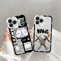K-Kaws-Cute Phone Case For iPhone 11 12 Mini 13 14 Pro Max Transparent Shell