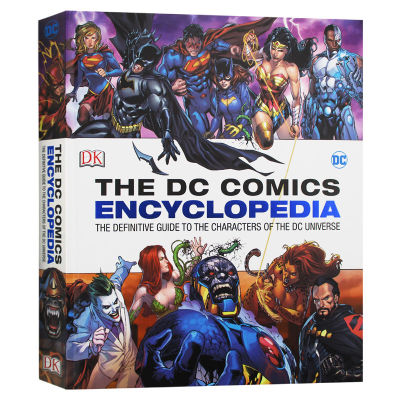 DC heroes encyclopedia English original DC Comics encyclopedia DK encyclopedia hardcover English original English book