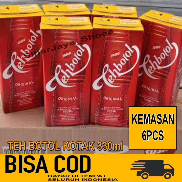 Lebih Hemat Minuman Teh Botol Sosro Kotak 330 Ml Originals Isi 6 Pcs Lazada Indonesia
