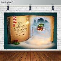 【ร้อน】 MerryMysterious Storybook ฉากหลัง Snowysmall Children Portrait Photography พื้นหลัง Photo Studio Props