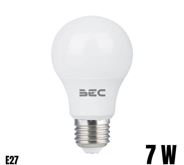 bec-led-หลอดไฟled-หลอดประหยัดไฟ-หลอดไฟบ้านled-แพ็คคู่2ดวง-bulb-7w-แสงสีขาว-daylight-ขั้วe27