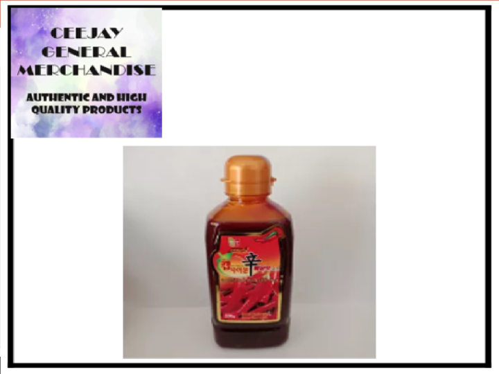 Korean Capsaicin Hot&Spicy Sauce 550g Lazada PH