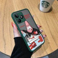 เคสสำหรับ Realme Narzo N53 C53 Realme แฟชั่นที่สร้างสรรค์เคสนิ่มใส่โทรศัพท์ขอบมีน้ำค้างแข็งโปร่งใสแข็งกันกระแทกคลุมทั้งหมดเคสป้องกันกล้อง