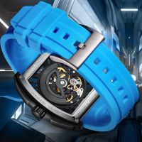 Ma Kehua fe is brand new hollow out mechanical watches luminous male money trend of tritium waterproof cask shaped wrist --nb230711❐✙