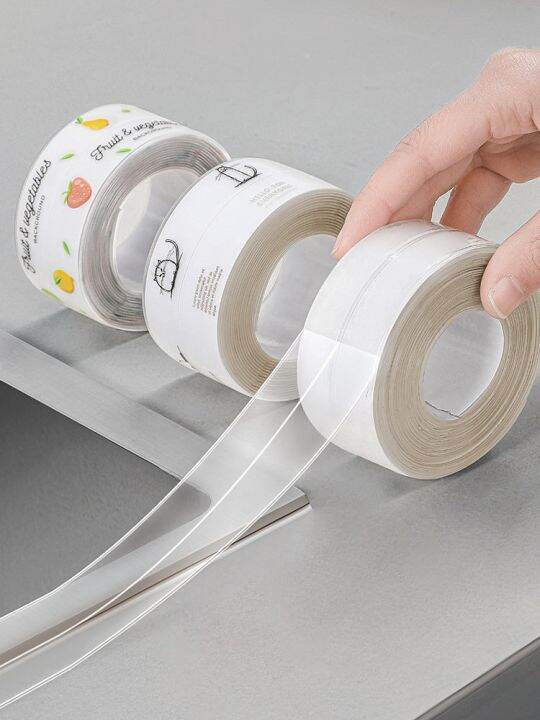 Special waterproof tape for kitchen sinks corner line traceless glue to ...