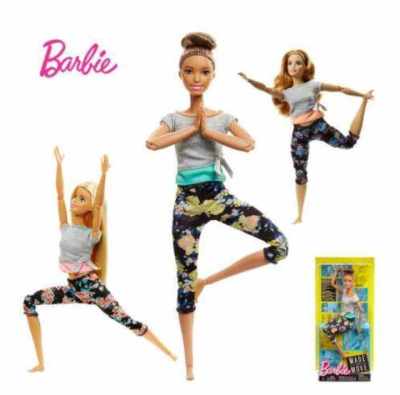 Barbie Barbies New Variety Doll 22 Joints Movable Girl Toy Yoga Doll FTG80