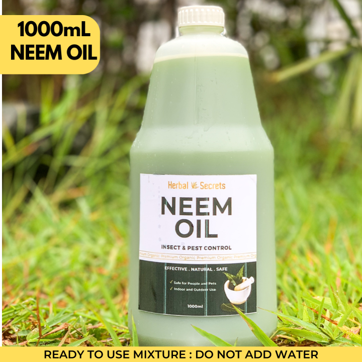 [139] 🏡 HERBAL SECRETS NEEM OIL 1000mL ORGANIC NEEM OIL PLANT SPRAY in ...