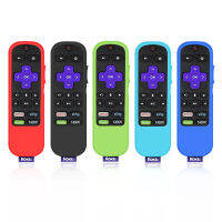 เคสป้องกันสำหรับ TCL Roku TV Steaming Stick 3600R Remote, ซิลิโคนหุ้มกันกระแทกผิวรีโมทคอนโทรล, Anti Slip Univer-Rengd